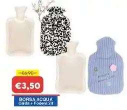 Huali Market Borsa acqua calda + fodera offerta