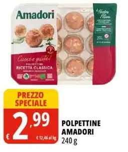 Tigros Polpettine Amadori offerta