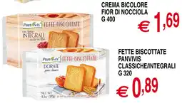 Centro Oceano Fette biscottate Panvivis classiche/integrali offerta