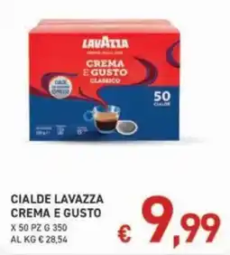 Maxi Coal Cialde Lavazza Crema e Gusto offerta