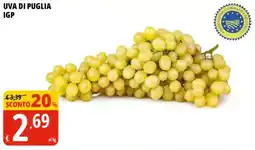Tigros Uva di Puglia IGP offerta