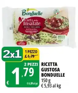 Tigros Carta delle Insalate Bonduelle offerta