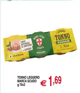 Centro Oceano Tonno leggero marca scudo offerta