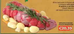 Mercatò Local Arrosto di bovino adulto piemontese offerta