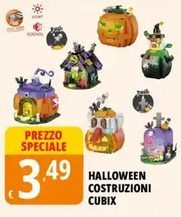 Tigros Halloween costruzioni cubix offerta