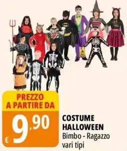 Tigros Costume halloween bimbo - ragazzo offerta