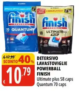 Tigros Detersivo lavastoviglie Powerball Finish offerta