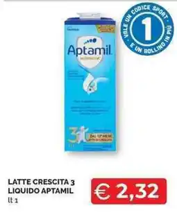 Mercatò Local Latte crescita 3 liquido Aptamil offerta