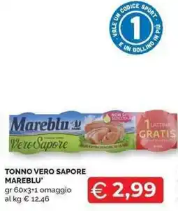 Mercatò Local Tonno vero sapore Mareblu offerta