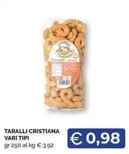 Mercatò Local Taralli Cristiana offerta