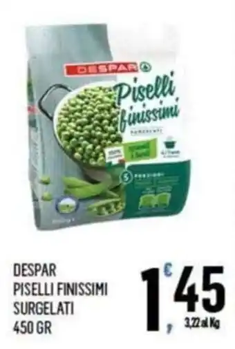 Despar piselli finissimi surgelati