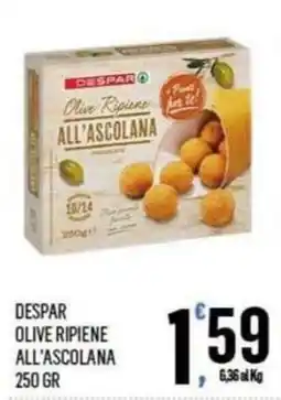 Vibian Despar olive ripiene all'ascolana offerta