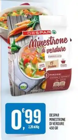Vibian Despar minestrone di verdure offerta