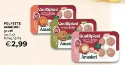 Mercatò Polpette ripiene Amadori offerta