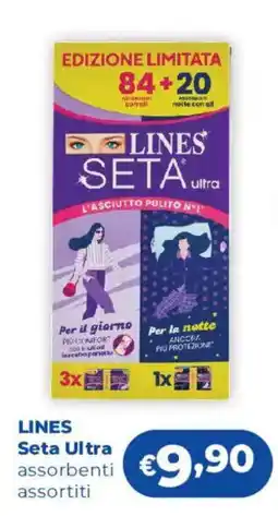 Acqua & Sapone Lines Seta Ultra assorbenti offerta