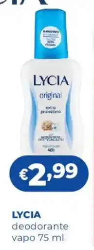 Acqua & Sapone Lycia deodorante vapo offerta