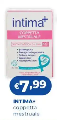 Acqua & Sapone Intima+ coppetta mestruale offerta