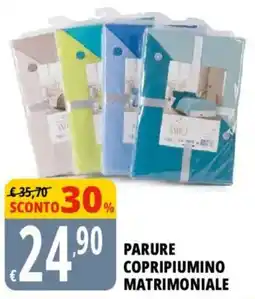 Tigros Parure copripiumino matrimoniale offerta