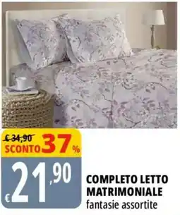 Tigros Completo letto matrimoniale fantasie assortite offerta