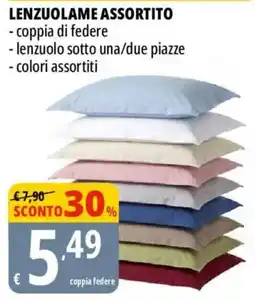 Tigros Lenzuolame assortito offerta