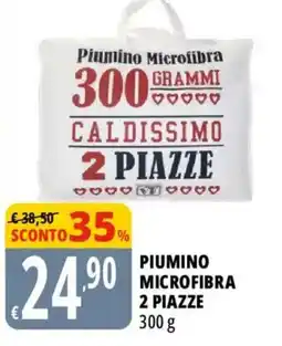 Tigros Piumino Microfibra offerta
