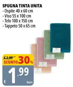 Tigros Spugna tinta unita offerta