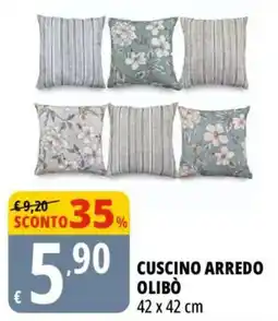Tigros Cuscino Arredo Olibò offerta