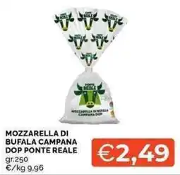 Mercatò Mozzarella di bufala campana dop ponte reale offerta