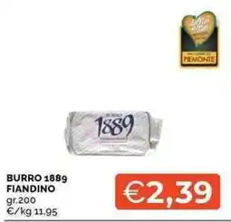 Mercatò Burro 1889 Fiandino offerta