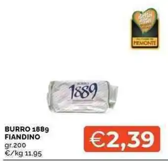 Burro 1889 Fiandino