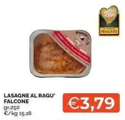 Mercatò Lasagne al ragu' Falcone offerta