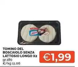 Mercatò Tomino del boscaiolosenza lattosio offerta