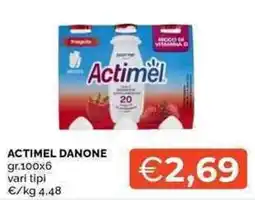 Mercatò Actimel Danone offerta