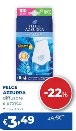 Acqua & Sapone Felce Azzurra diffusore elettrico offerta