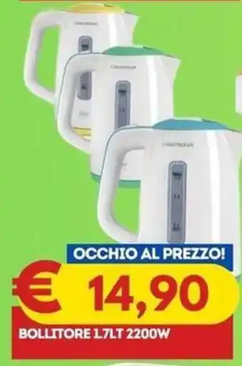Bollitore 1,7 lt