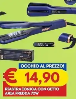 Gipsi Piastra ionica con getto aria fredda 72W offerta