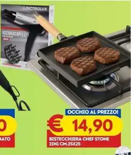 Gipsi Bistecchiera Chef Stone offerta