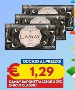Gipsi Camay saponetta chic offerta