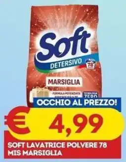 Gipsi Soft detergente polvere marsiglia offerta