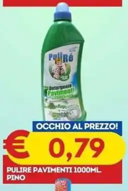 Gipsi Pulire Pavimenti Pino offerta