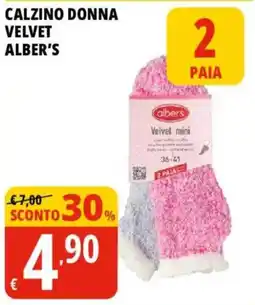 Tigros Calzino donna velvet alber's offerta