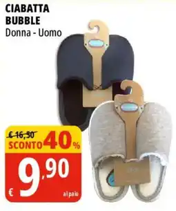 Tigros Ciabatta bubble offerta