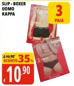 Tigros Slip boxer uomo Kappa offerta