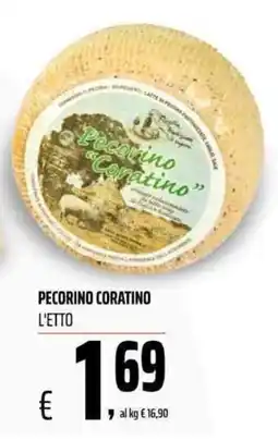 Coop Master Alleanza 3.0 Pecorino Coratino offerta