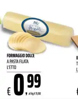 Coop Master Alleanza 3.0 Formaggio dolce a pasta filata l'etto offerta