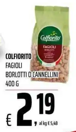 Coop Master Alleanza 3.0 Colfiorito fagioli borlotti o cannellini offerta