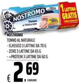 Coop Master Alleanza 3.0 Nostromo Tonno al Naturale offerta