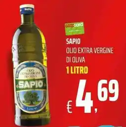 Coop Master Alleanza 3.0 Olio extra vergine di oliva Sapio offerta