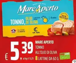 Coop Master Alleanza 3.0 Mare Aperto Tonno all'olio di oliva offerta