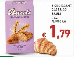 Maxi Coal Croissant classico Bauli offerta